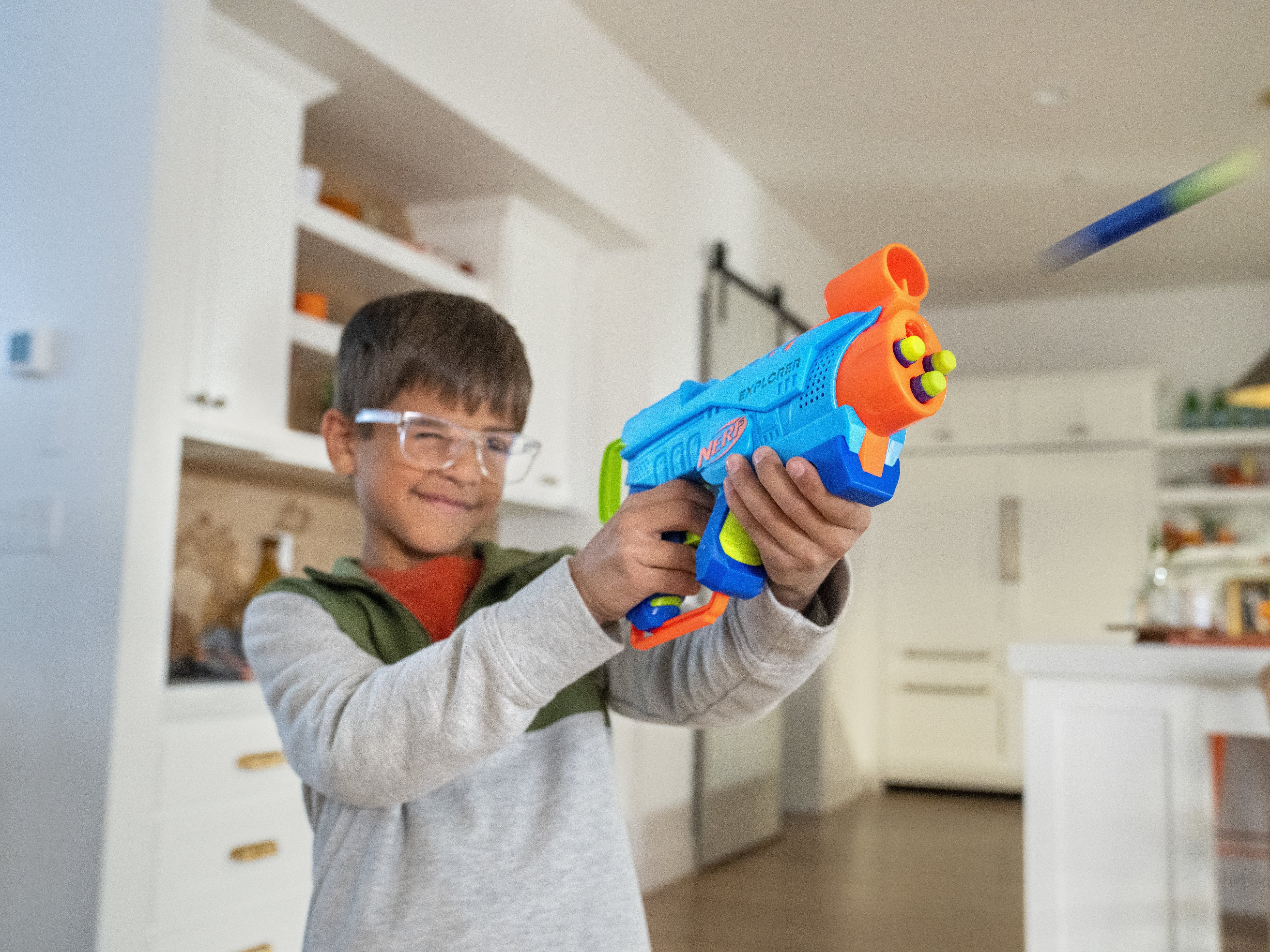 Pistola Hasbro Nerf Elite Junior Explorer, F6367eu4