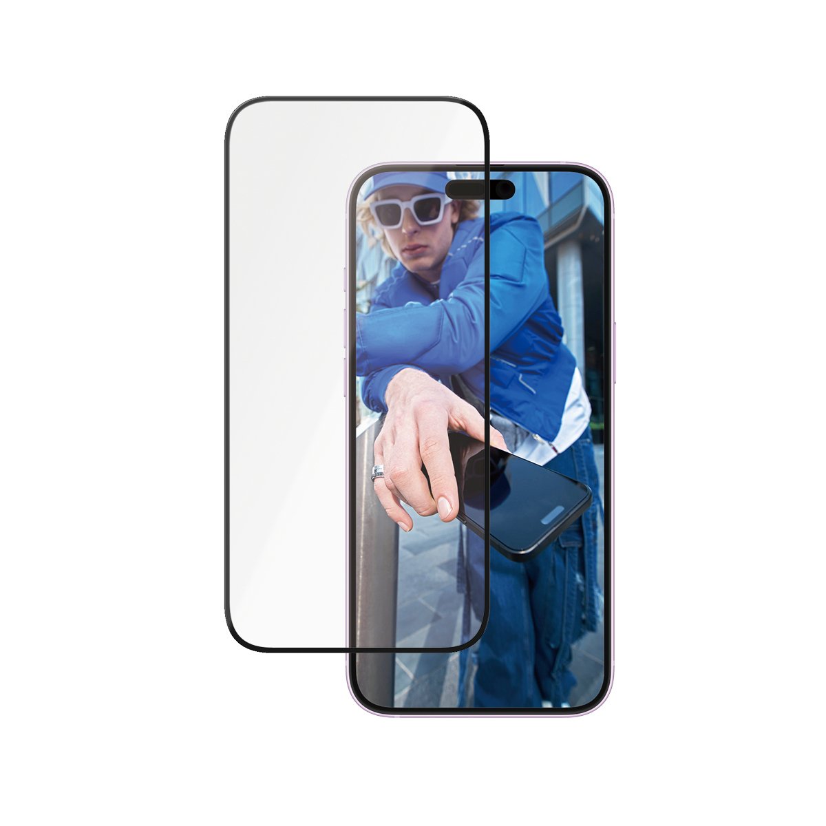 EAN 5715685002311 - PanzerGlass ® Ceramic Screen Protector iPhone 16 Plus | 15 Plus | Ultra-Wide Fit w. EasyAligner Protector imagen 1
