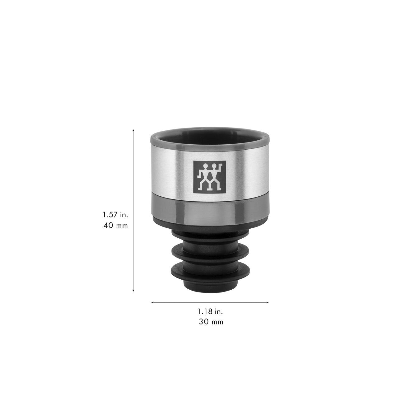 EAN 4009839523847 - ZWILLING FRESH & SAVE bomba de vacío para vino 3 cm Plástico, Silicona, Acero inoxidable imagen 8