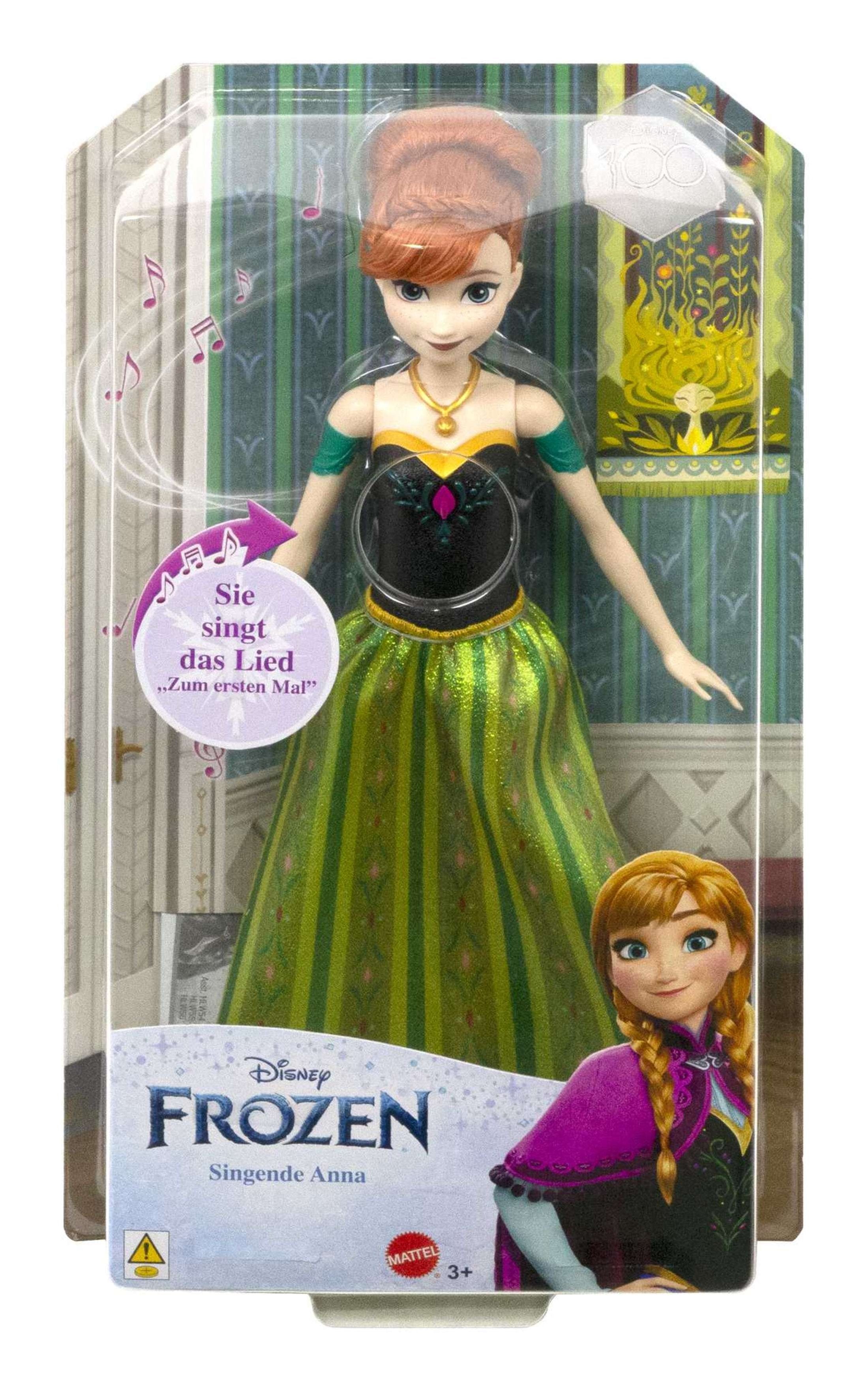 Muñeca Mattel Disney Frozen Anna Cantante Hmg41
