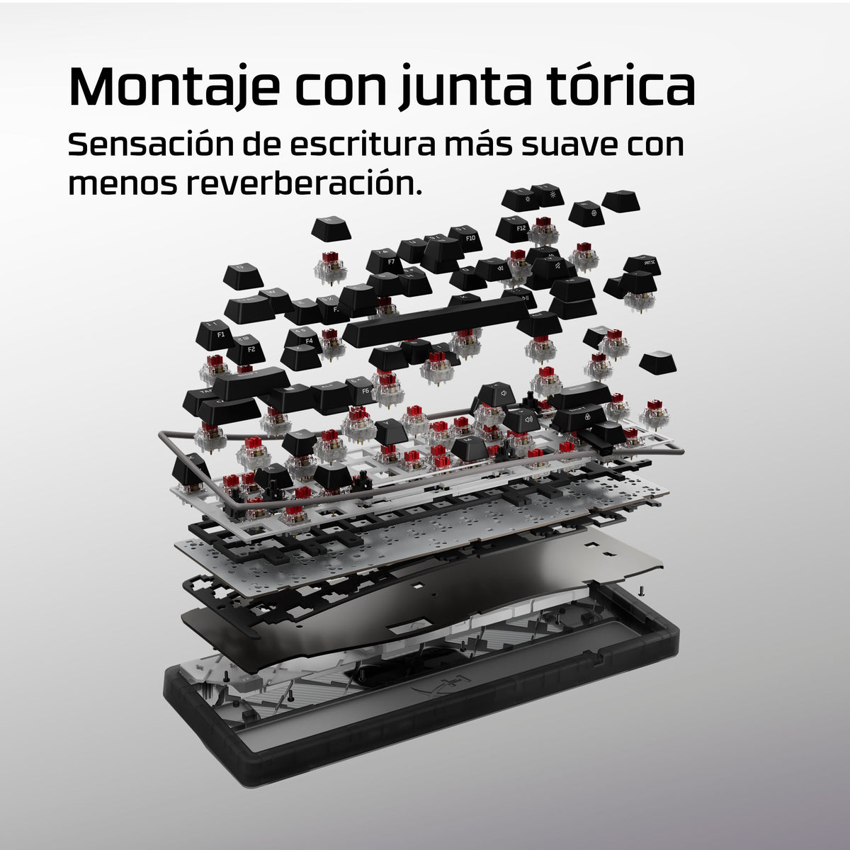 EAN 0199251353246 - HyperX Origins 2 65 Pro teclado Negro imagen 2