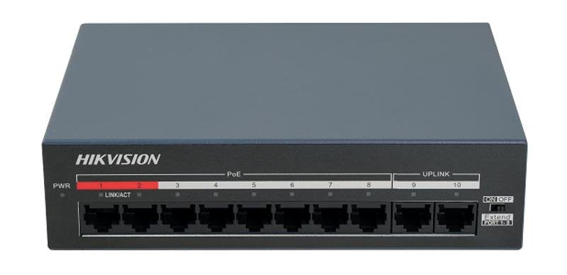 Hikvision Ds-Xs10-P Switch Poe Mcu No Gestionado