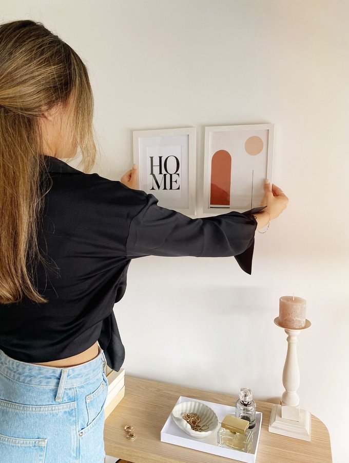 Deknudt S66kf1 P1 30x30 Holz Weiss Mit Passepartout