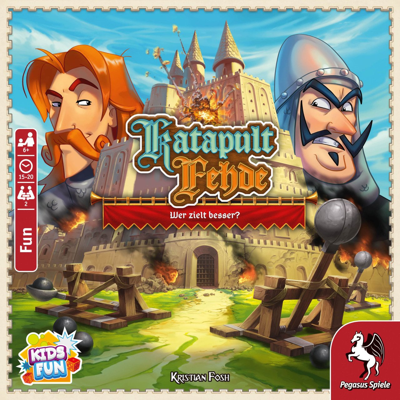 EAN 4250231733963 - Pegasus Catapult Feud Katapult Fehde 20 min Juego de mesa Táctico imagen 3