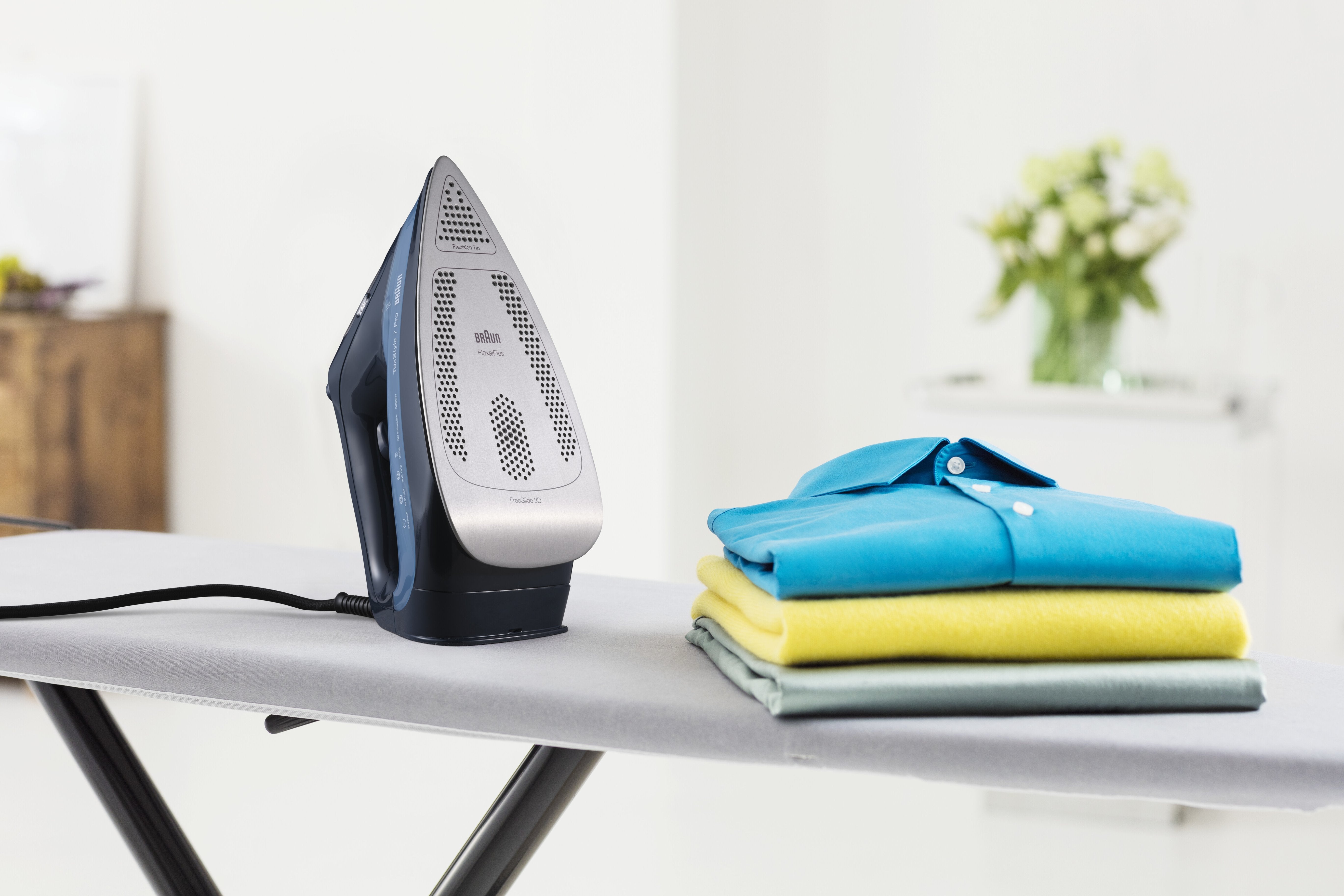 EAN 8021098000477 - Braun TexStyle 7 Pro SI7160BL plancha Plancha a vapor SteamGlide Advanced 3000 W Negro imagen 5