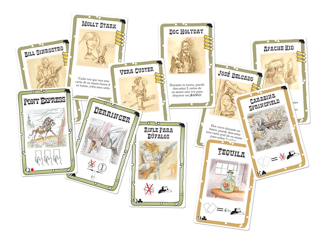 EAN 8435407601956 - Asmodee EEDVBA02 juego de tablero Bang! Dodge City 30 min Juego De Cartas Interpretación de roles imagen 2