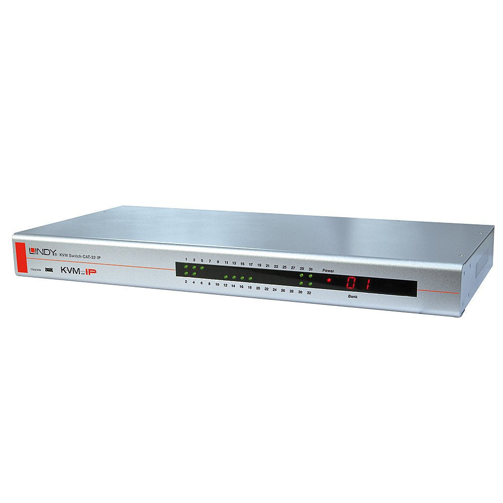 Conmutador Kvm Lindy Cat-32 Ip Ps/2 Y Consola Usb