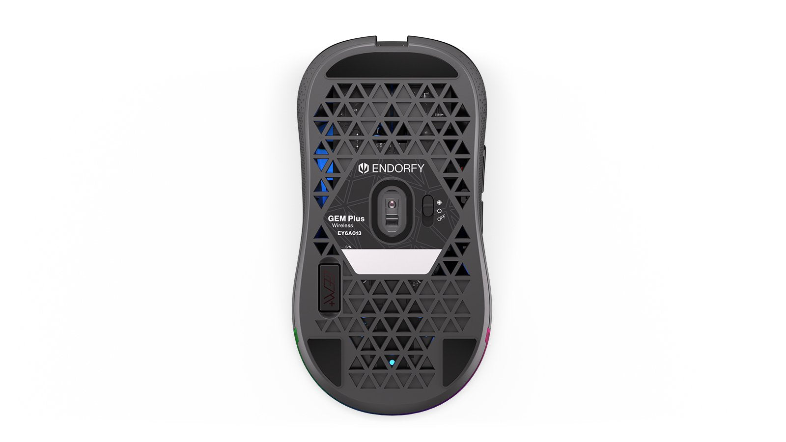 EAN 5903018666648 - ENDORFY GEM Plus Wireless ratón Juego Ambidextro RF Wireless + USB Type-C Óptico 26000 DPI imagen 8