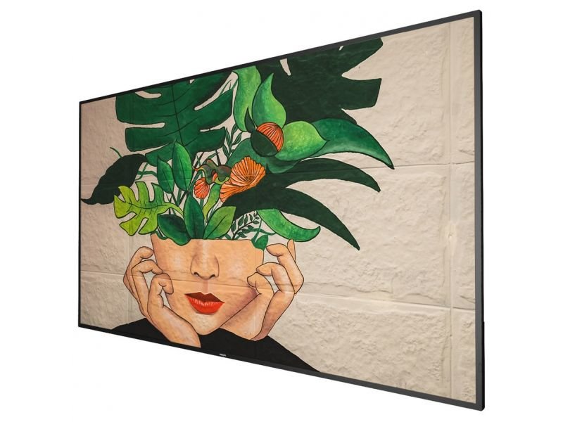 Philips 75bdl4511d/00 Pantalla De Señalización Pizarra De Caballete Digital 190,5 Cm (75") 500 Cd M² 4k Ultra Hd Negro 24/7