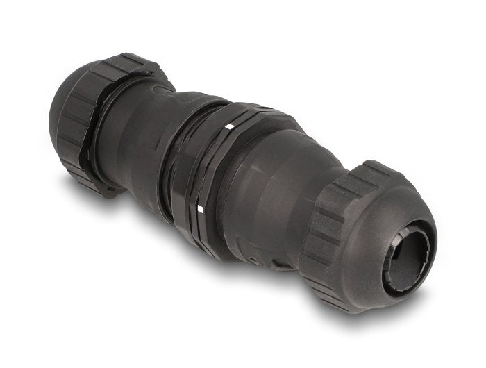 Delock 67046 Conector De Cable De Fibra Óptica Lc Duplex Hembra A Lc Duplex Hembra Upc Os2 Ip68 Resistente Al Polvo Y Al Agua