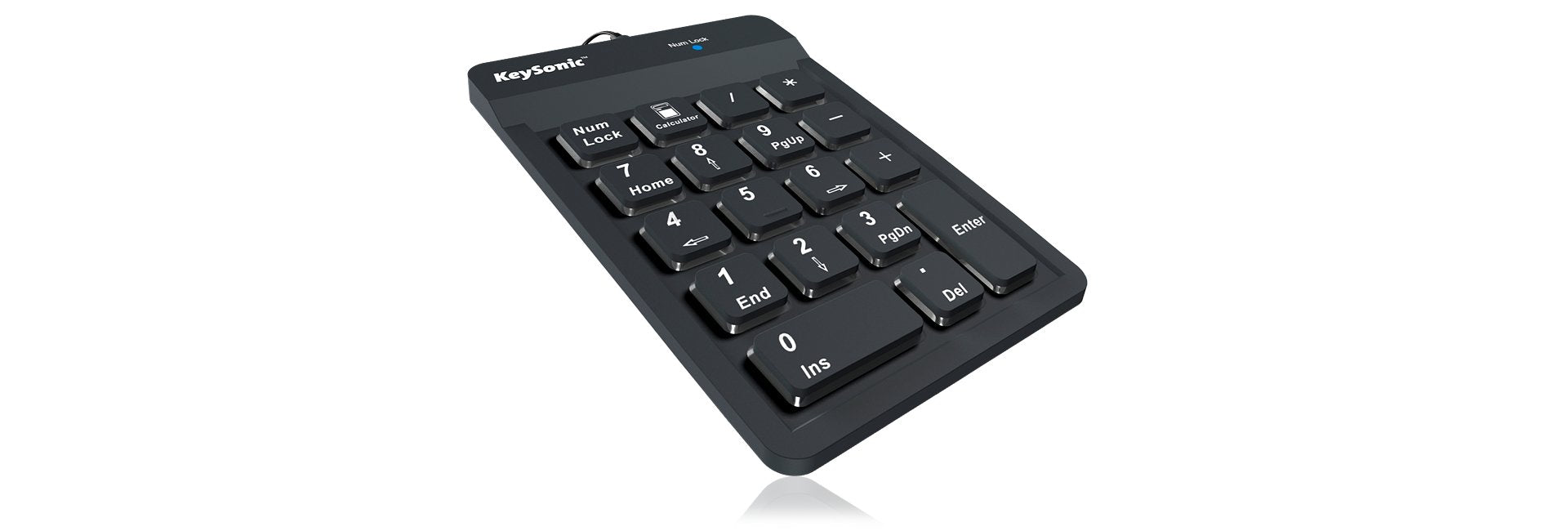 EAN 4250078142164 - KeySonic ACK-118BK teclado numérico Universal USB Negro imagen 4