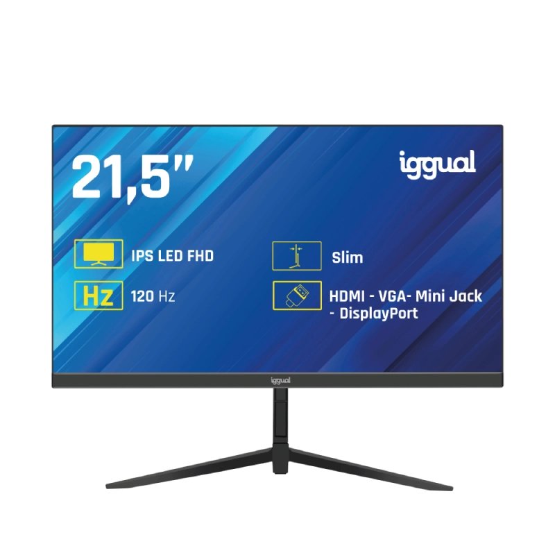 EAN 8435364320037 - iggual ML21S pantalla para PC 54,6 cm (21.5") 1920 x 1080 Pixeles Full HD LED Negro imagen 2