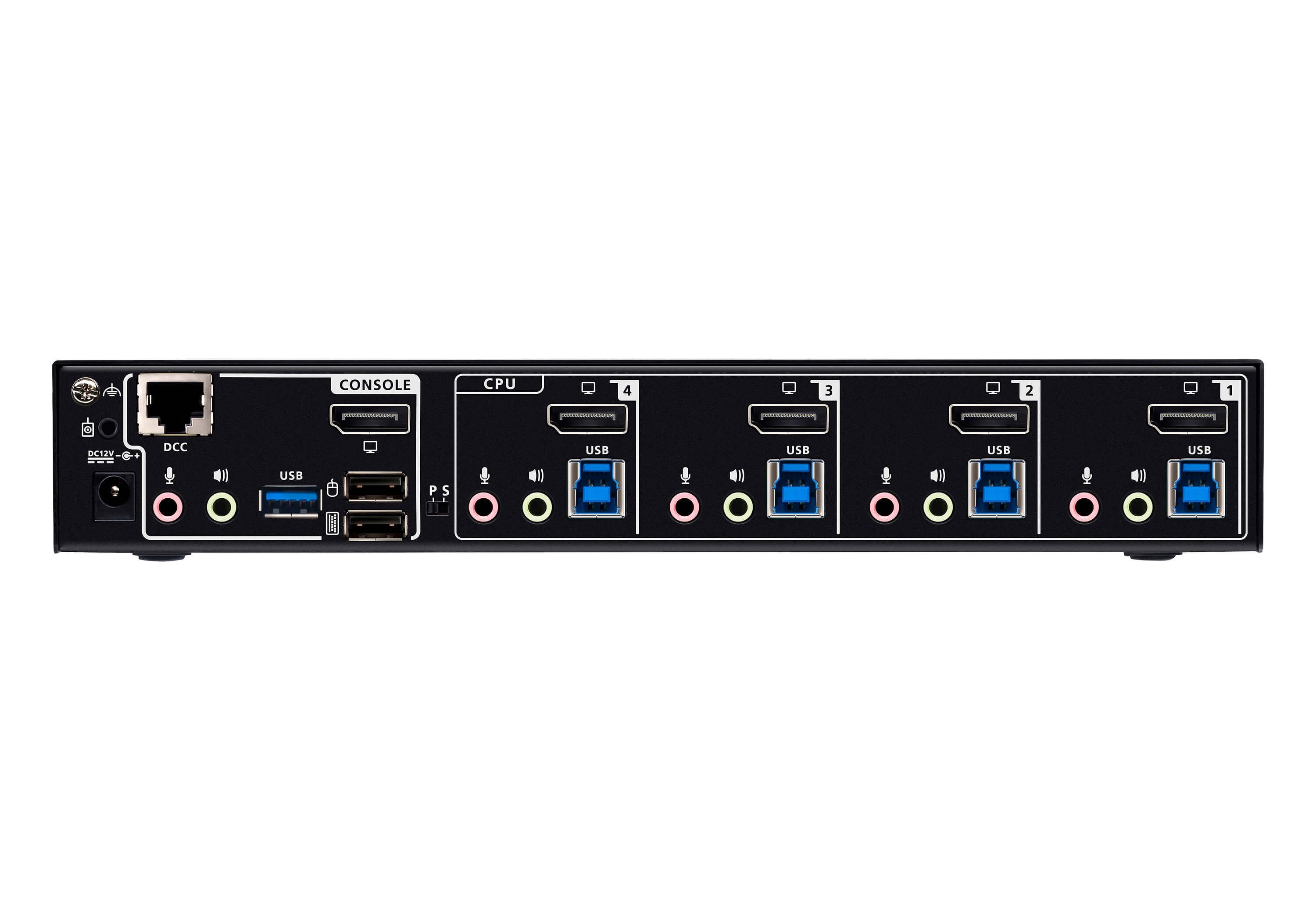 Aten Cs1924a-At-G 4-Port Usb 3.0 8k Pantallaport Kvmp. Sw