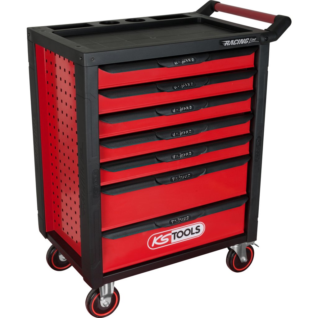 Carro De Taller Ks Tools Racingline Negro-Rojo 826.0007