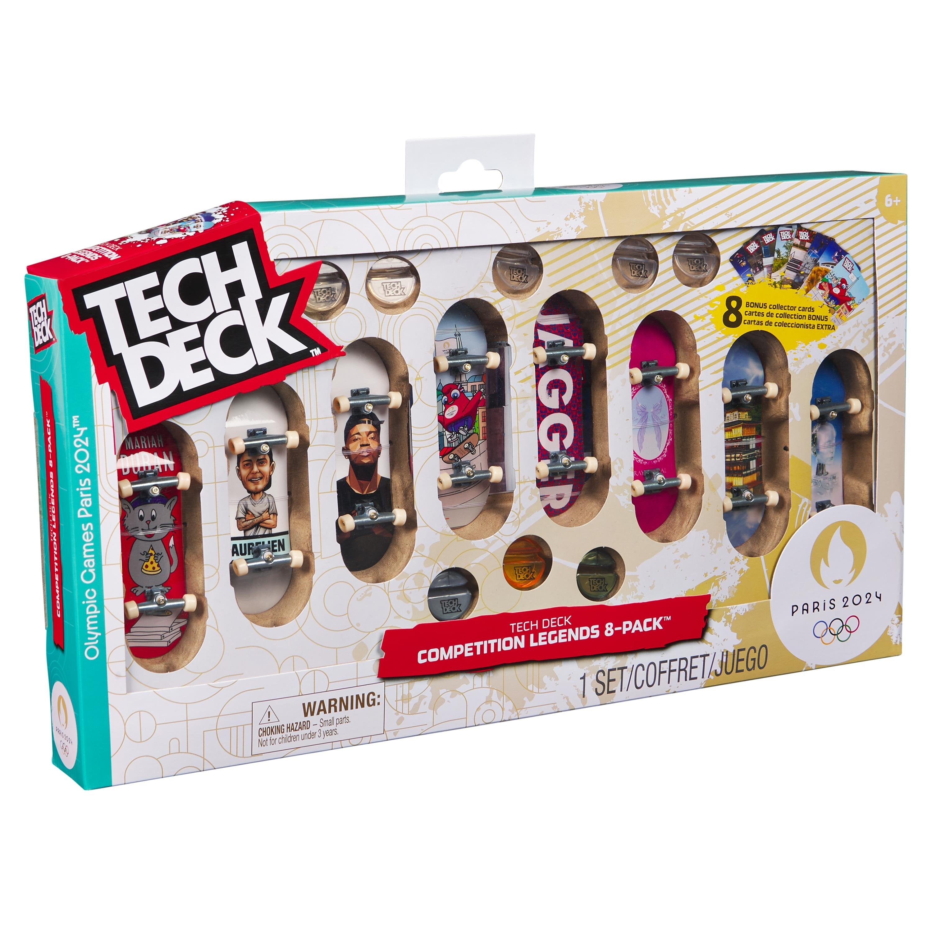 Spin Master Tech Deck - Paquete Competition Legends, 6070368
