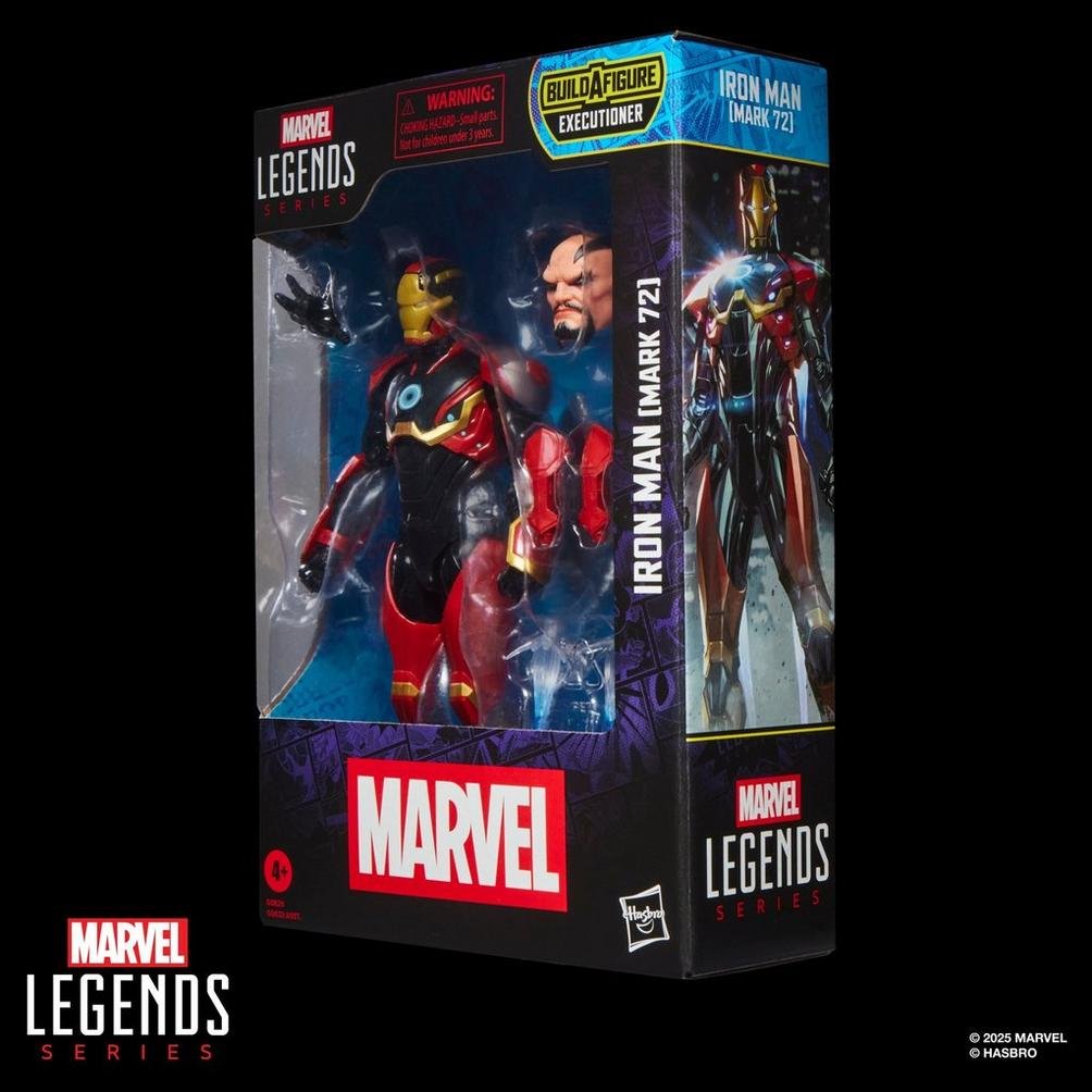 Figura Iron Man Mark 72 Marvel Legends Series 15cm