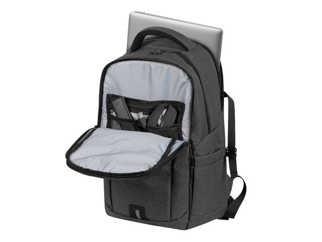 EAN 5901969445398 - NATEC NTO-2226 mochila City backpack Negro, Gris Poliéster imagen 3