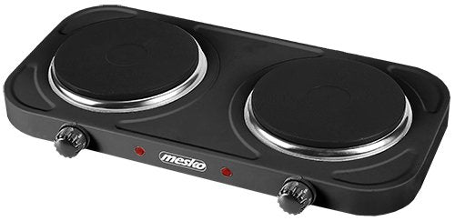 EAN 5908256839137 - Mesko Home MS 6509 hobs Negro Encimera Hornillo eléctrico / Placa eléctrica 2 zona(s) imagen 1