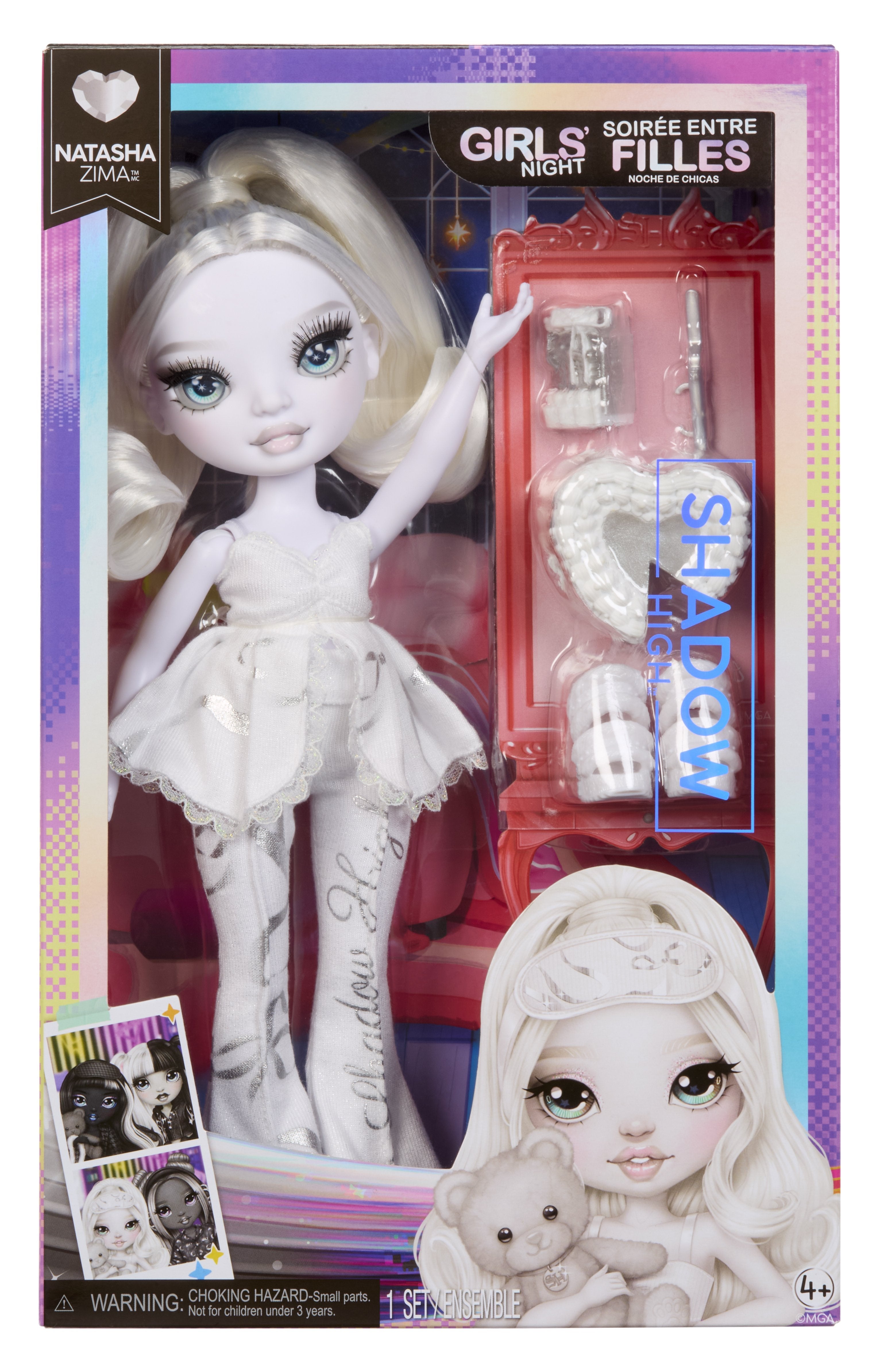 Muñeca Natasha Fashion Doll Girls Night Shadow High