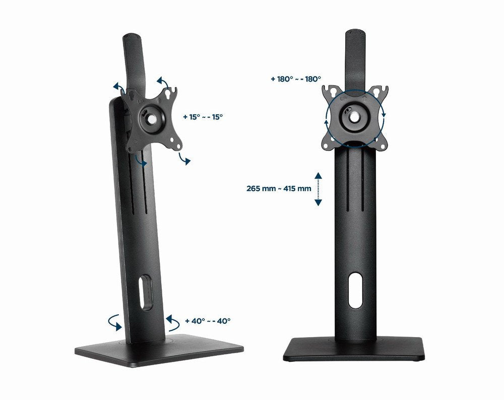 EAN 8716309127622 - Gembird MS-D1-01 soporte para monitor 81,3 cm (32") Escritorio Negro imagen 10