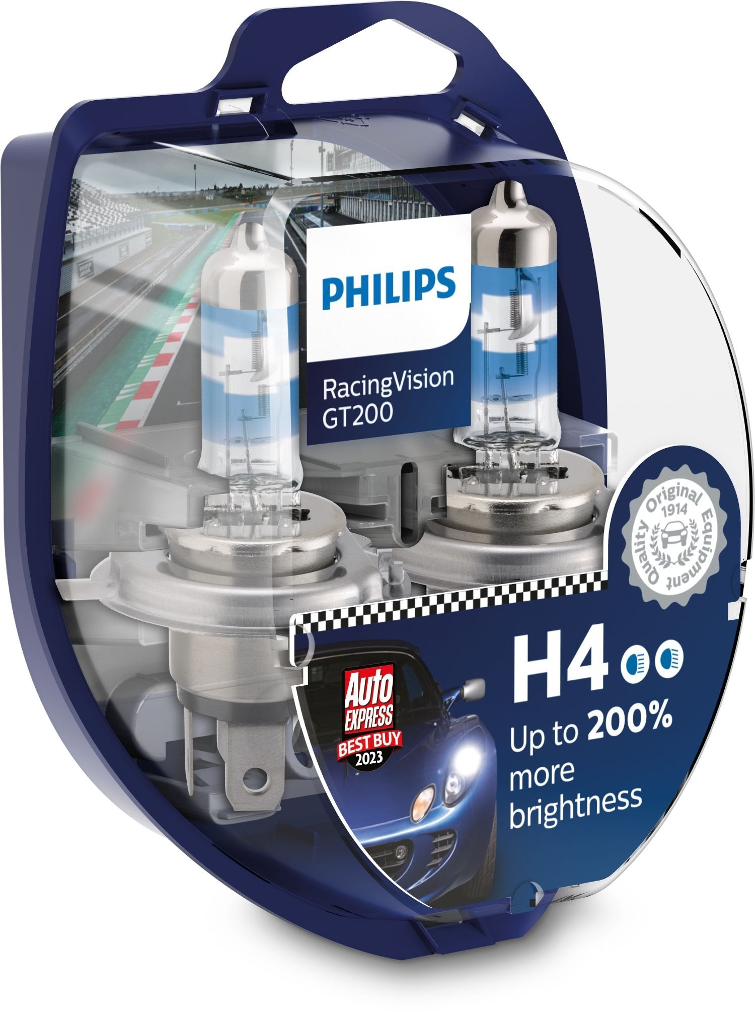 Philips Tipo De Lámpara: H4: Pack De: 2 Lámpara Para Luces Principales