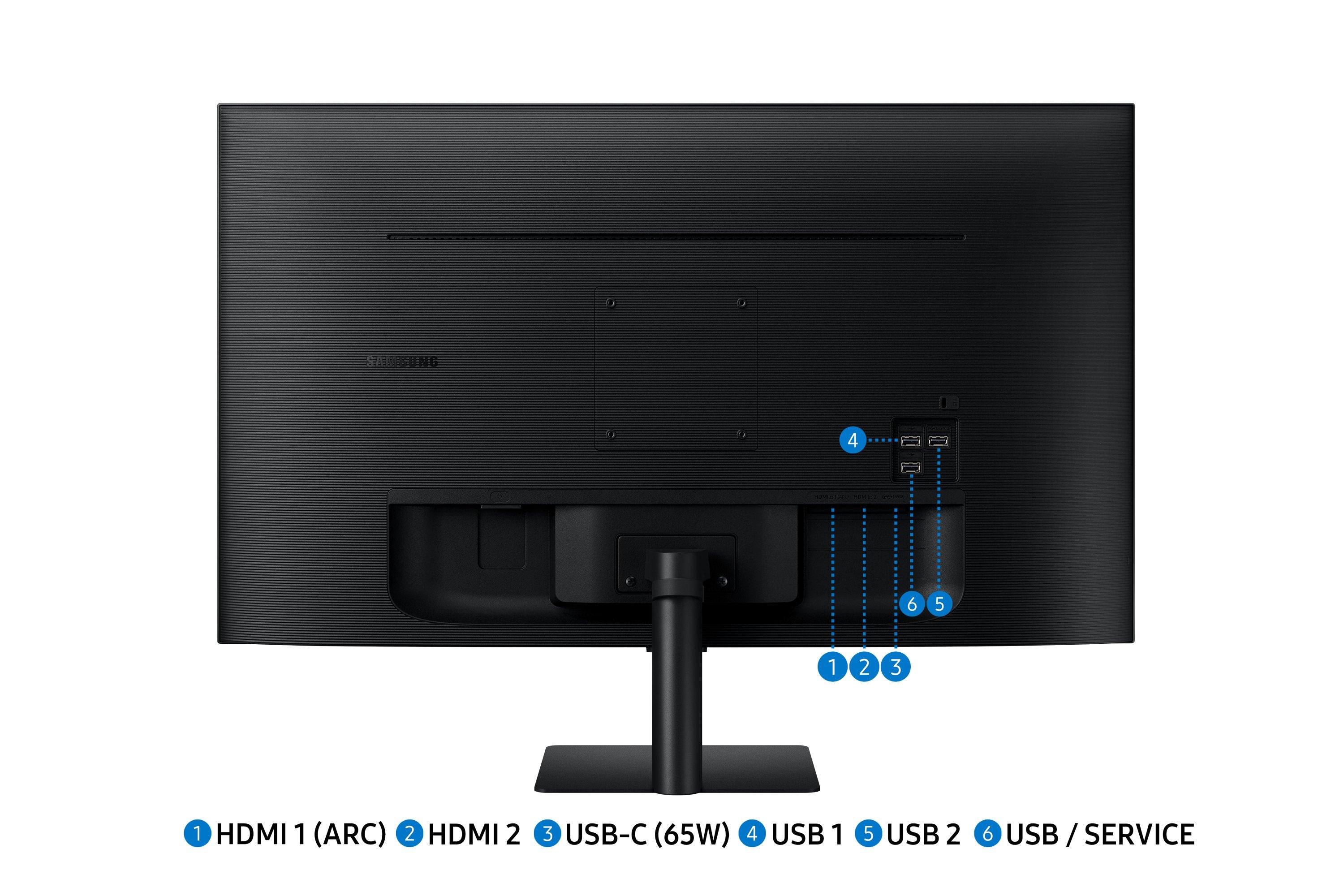 Monitor Inteligente Samsung M7b S32bm700up 32' 4k Smart Tv Multimedia Negro