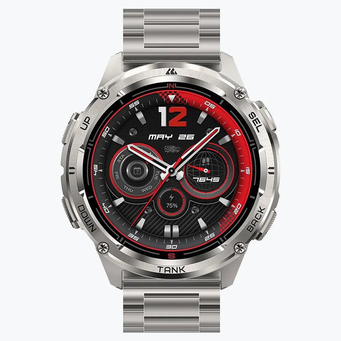 EAN 6974958251187 - KOSPET T3 ULTRA 2 3,63 cm (1.43") AMOLED 48 mm Digital 466 x 466 Pixeles Pantalla táctil Plata GPS (satél imagen 2