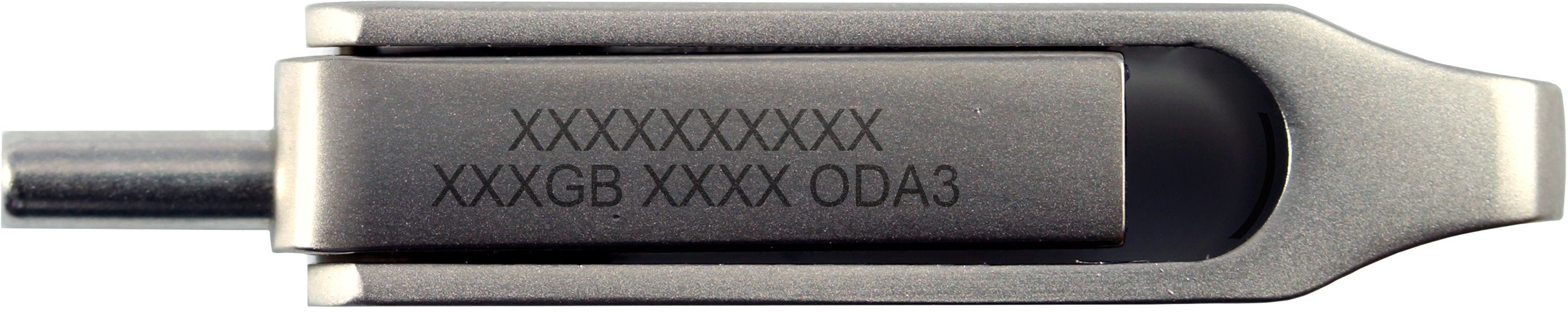 Pendrive Goodram 16gb Oda3 Plata Usb 3.0 Tipo-C