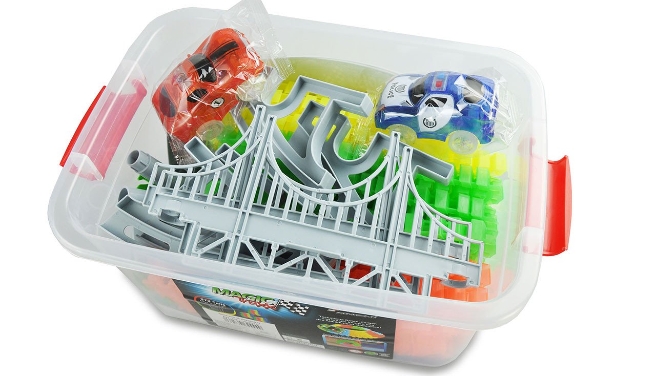 Amewi Spielwaren Magic Trexx Race Bahn 373-Piezas Con Box