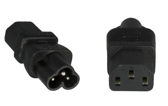 Microconnect Pe613ad Adaptador De Enchufe Eléctrico C6 C13 Negro