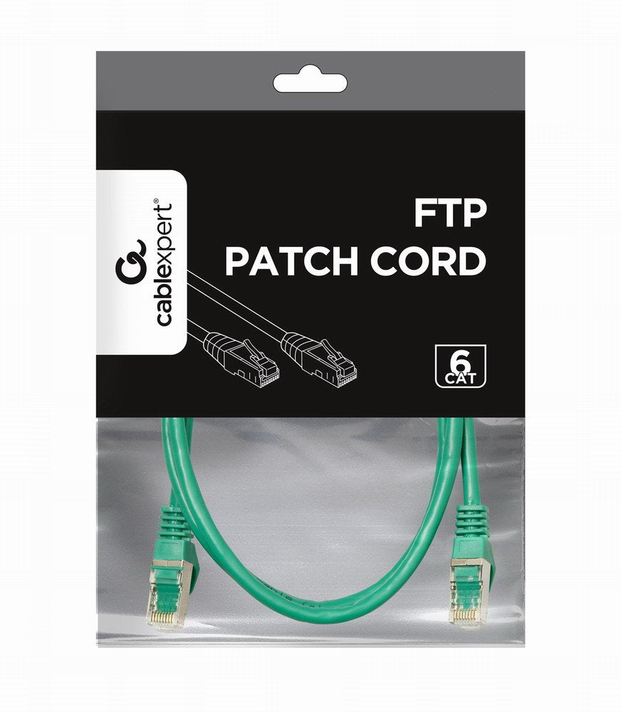 EAN 8716309074087 - Gembird 1m CAT6 cable de red Verde F/FTP (FFTP) imagen 4