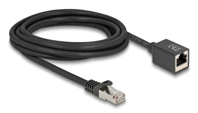 EAN 4043619903177 - DeLOCK 90317 cable de red Negro 3 m Cat6a S/FTP (S-STP) imagen 1