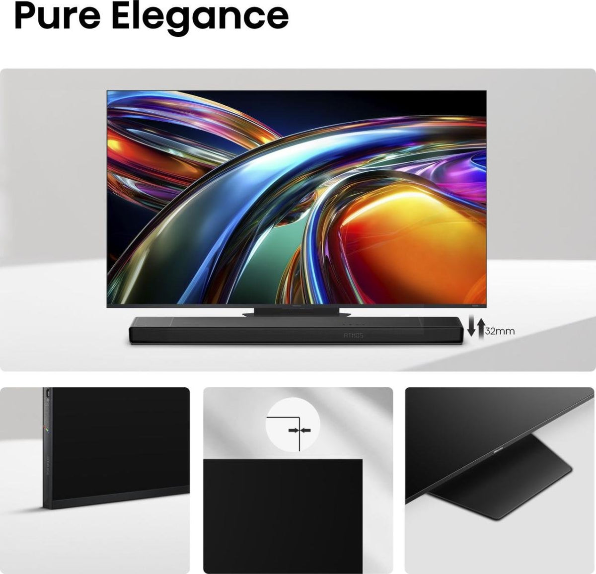 EAN 6942351436227 - Hisense 65UR9DS 165,1 cm (65") 4K Ultra HD Smart TV Wifi Negro imagen 10