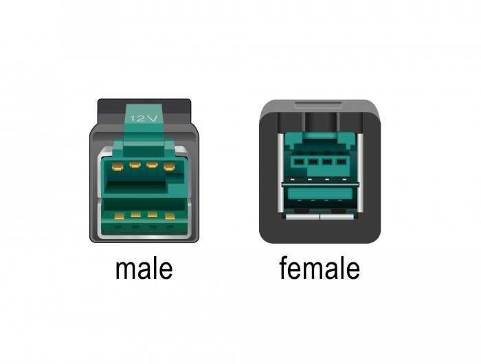 Delock Poweredusb Verlängerungscable 12 V 1 M