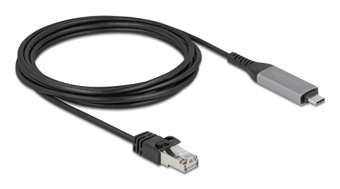 Cable Delock Usb Lan Usb Tipo-C A Rj45 Gigabit Ethernet 3 M
