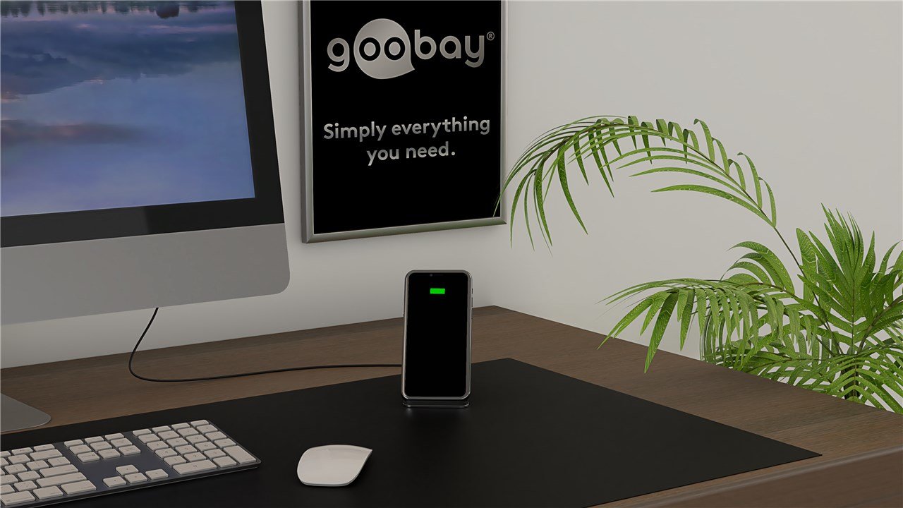 EAN 4040849529559 - Goobay 52955 soporte Soporte activo para teléfono móvil Teléfono móvil/smartphone Negro imagen 6