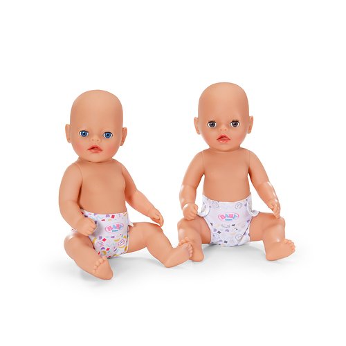Zapf Creation Baby Born® Pañales 36cm Pack De 2, Accesorios Para Muñecas 839867