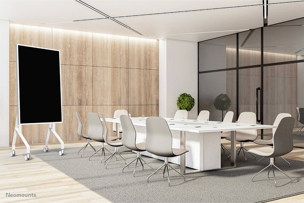 Neomounts Rollwagen Para Samsung Flip 55-65'' 400x400 -50kg Blanco Drehbar