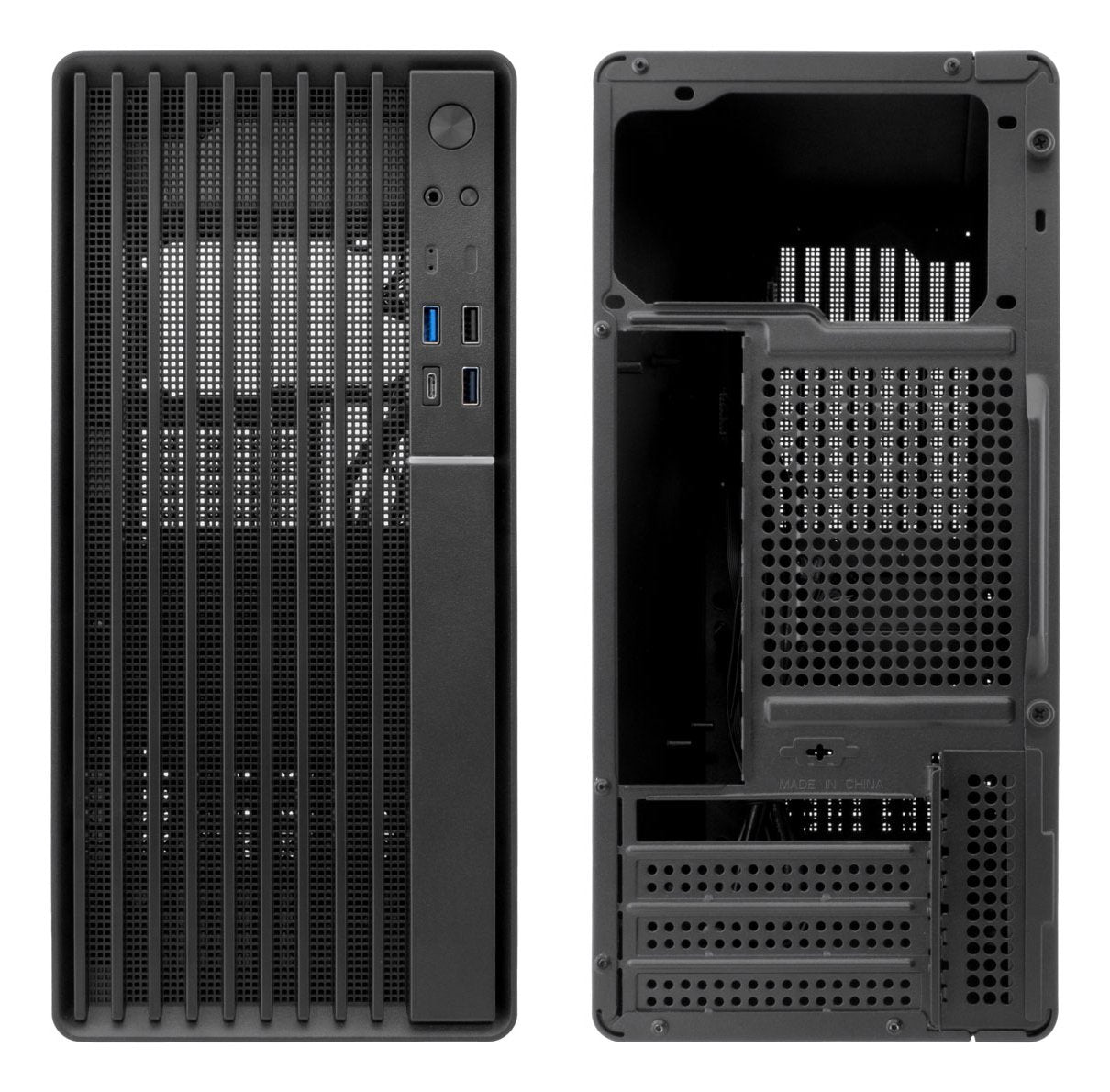 Caja Semitorre Microatx M840 Negro Coolbox