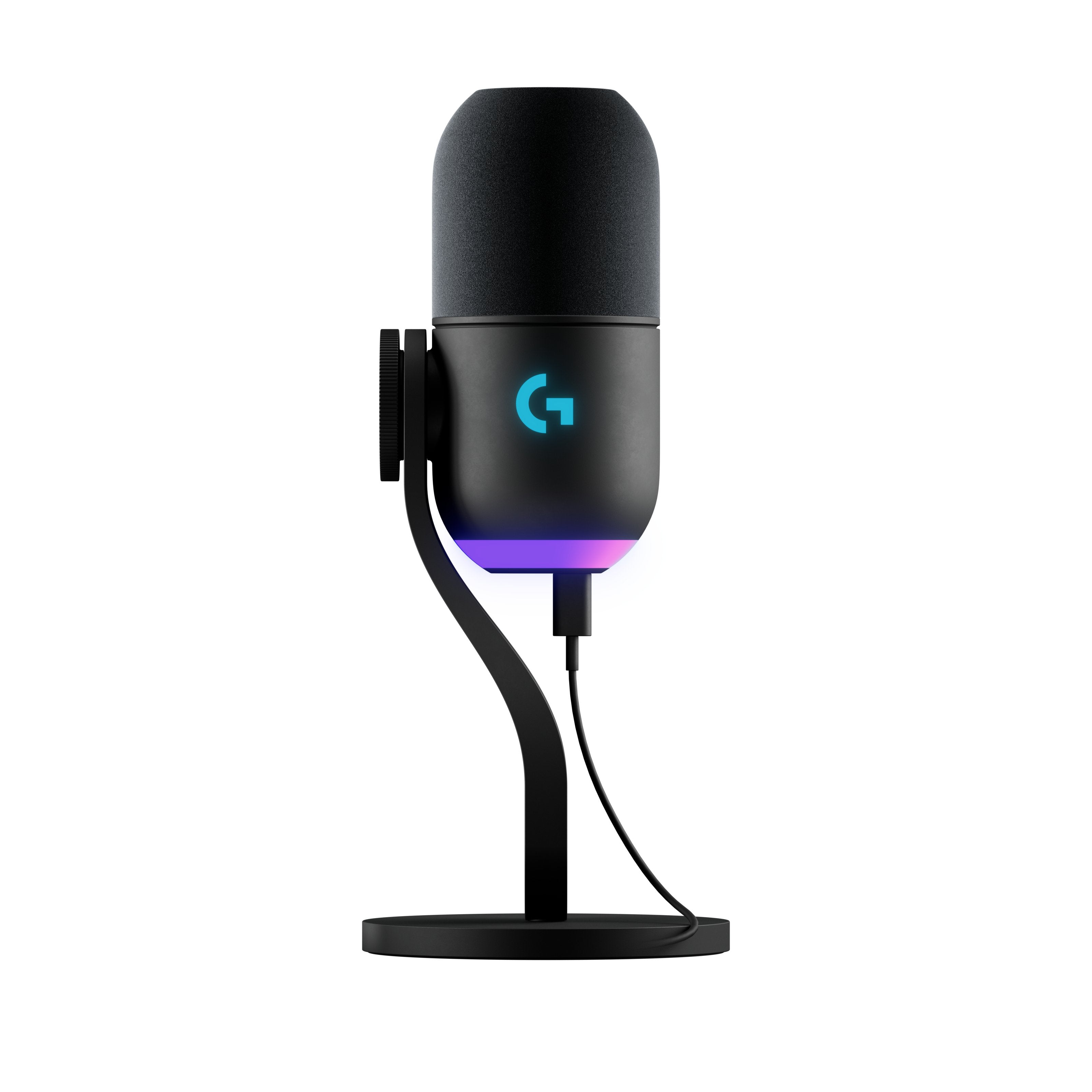 Micrófono Logitech G Yeti Gx De Superficie Para Mesa Negro