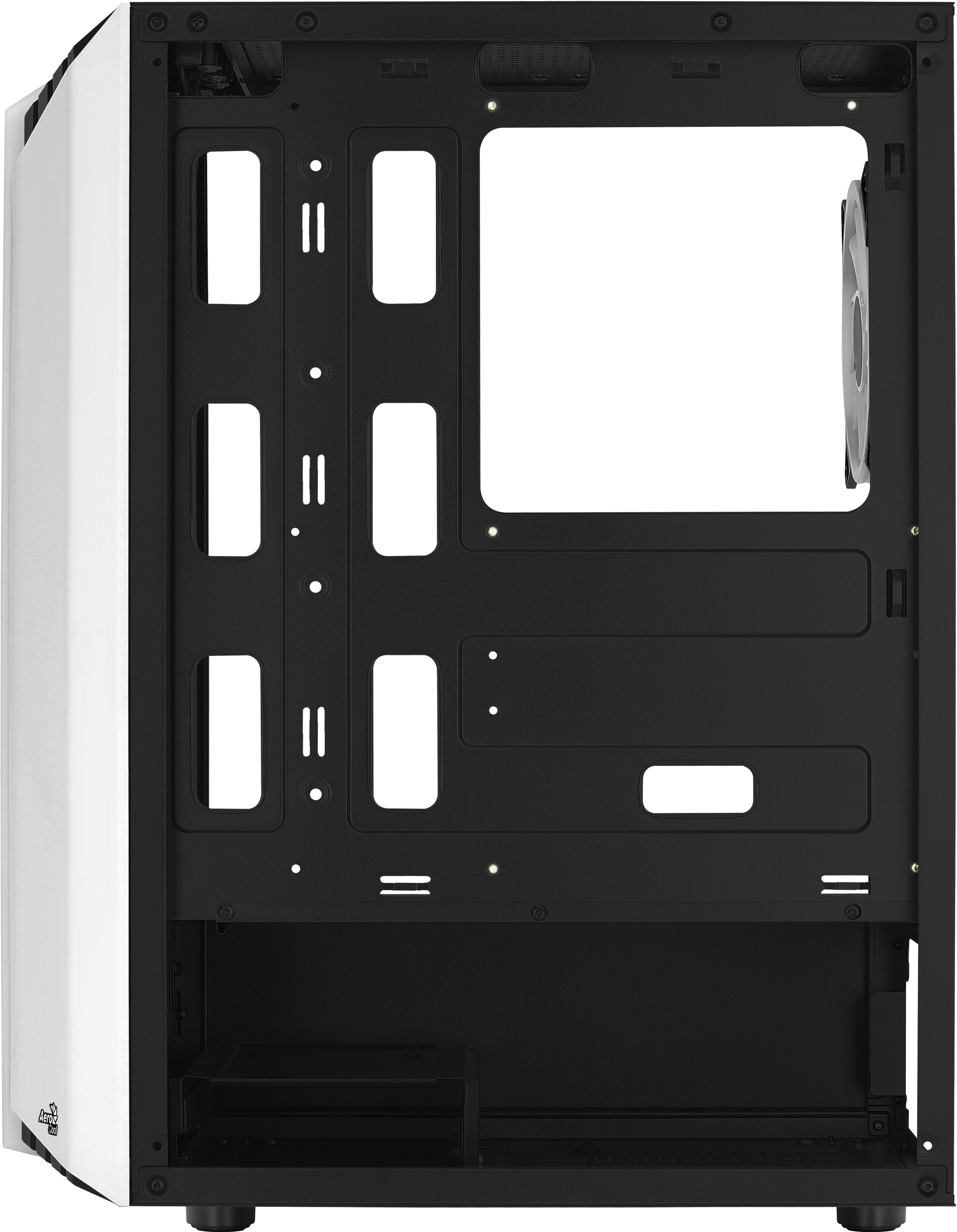 Caja Pc Aerocool Torre Atx Bionic V2 Rgb White