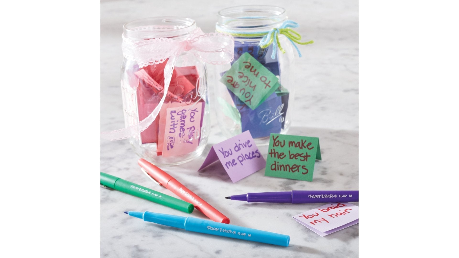 Bolígrafo Fibra Paper Mate Flair M 0,7 Mm Estuche De 16 Blister Surtido