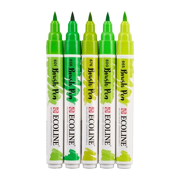 EAN 8712079408220 - Talens 11509906 marcador 5 pieza(s) Verde imagen 2