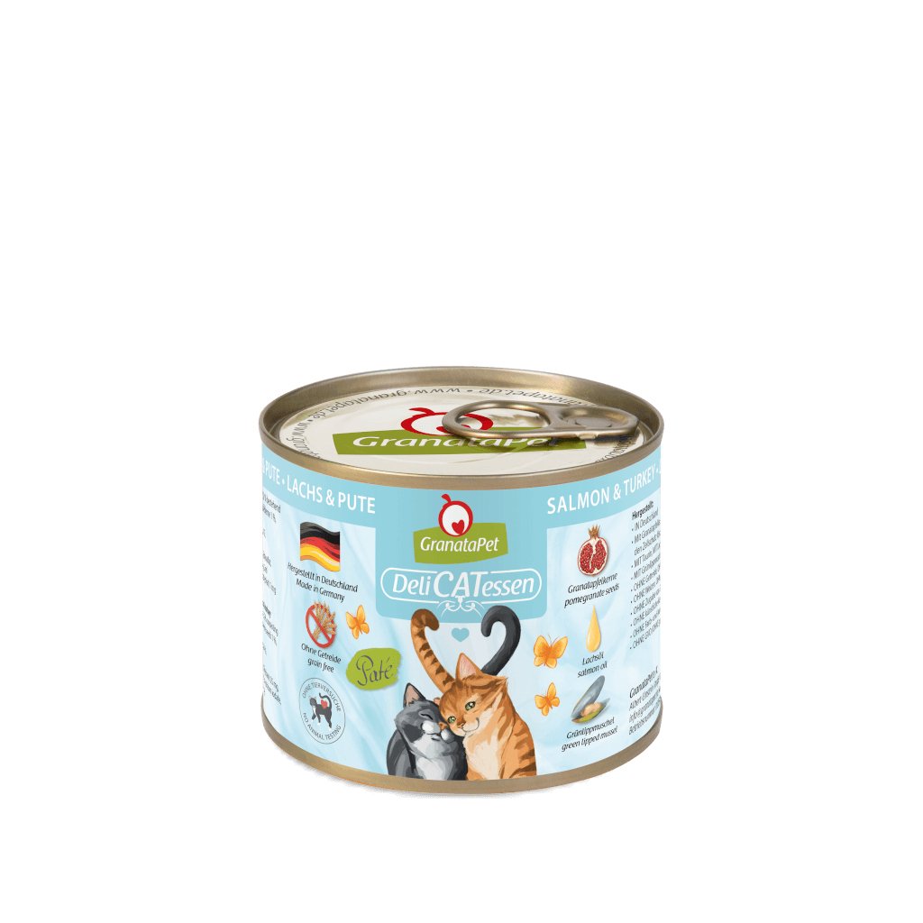 Granatapet Delicatessen Salmon And Turkey - Comida Húmeda Para Gatos - 200g