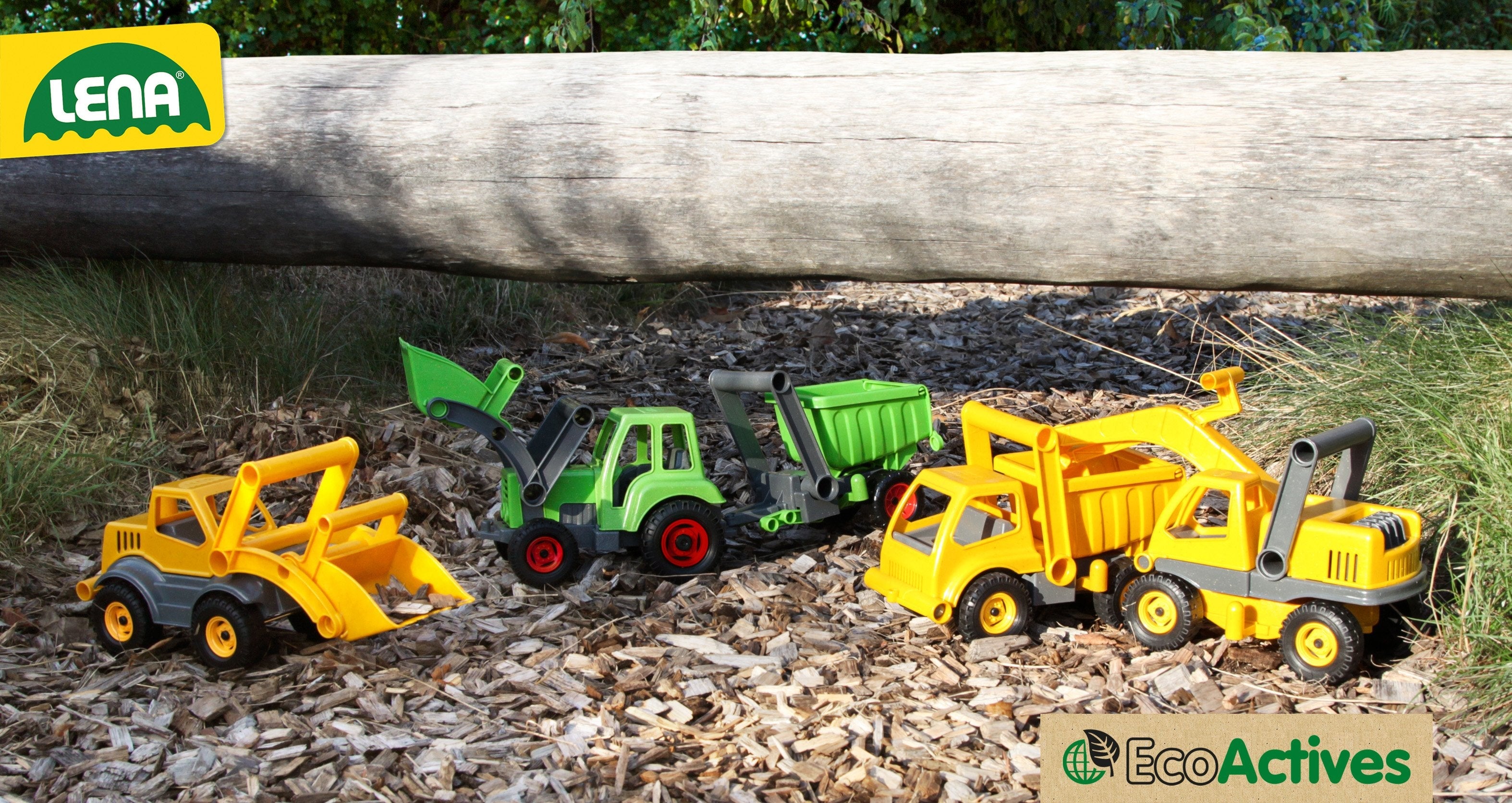 Lena Ecoactives Tractor With Shovel 36 Cm