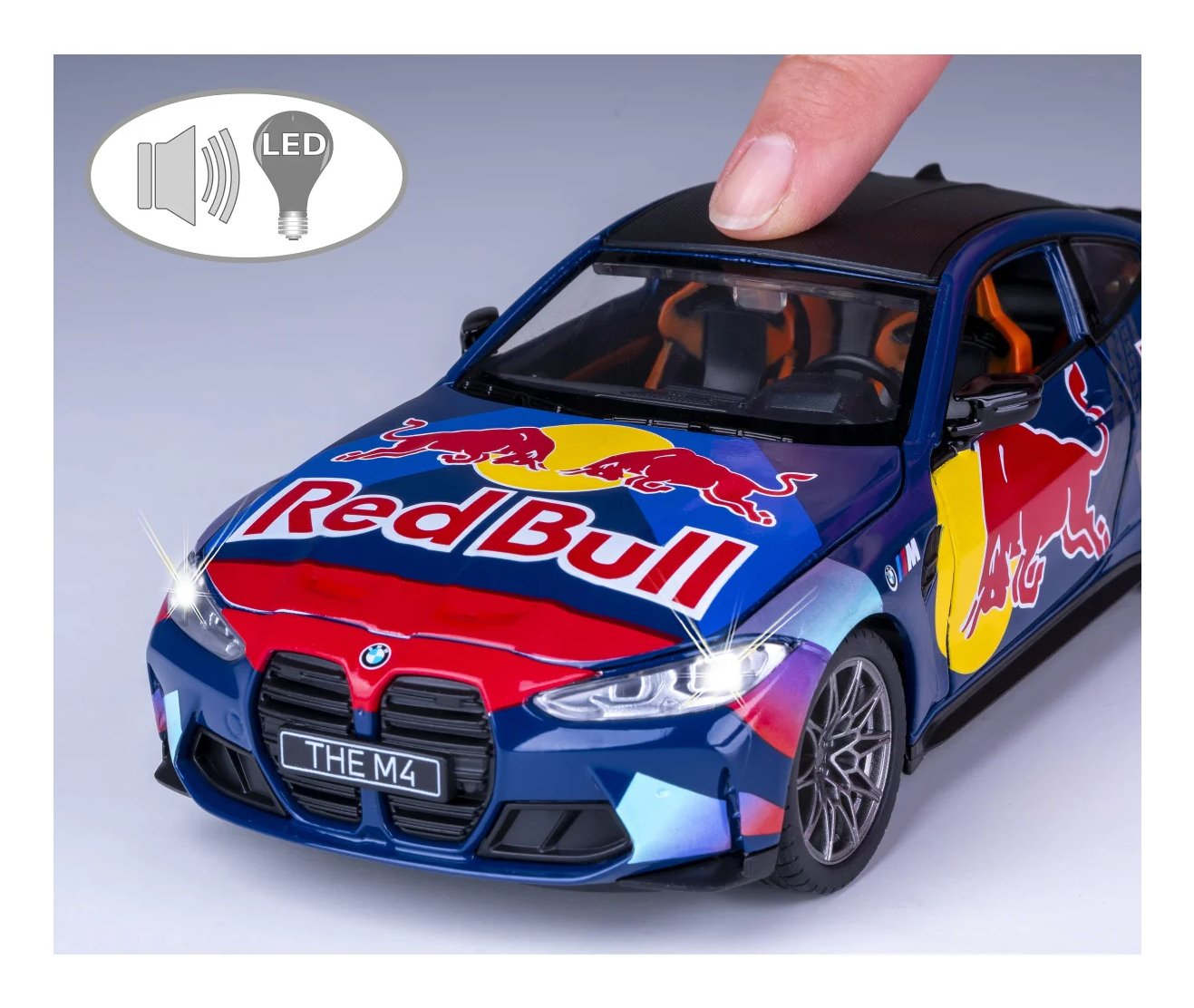 Jamara Bmw M4 1:24 Azul 3+