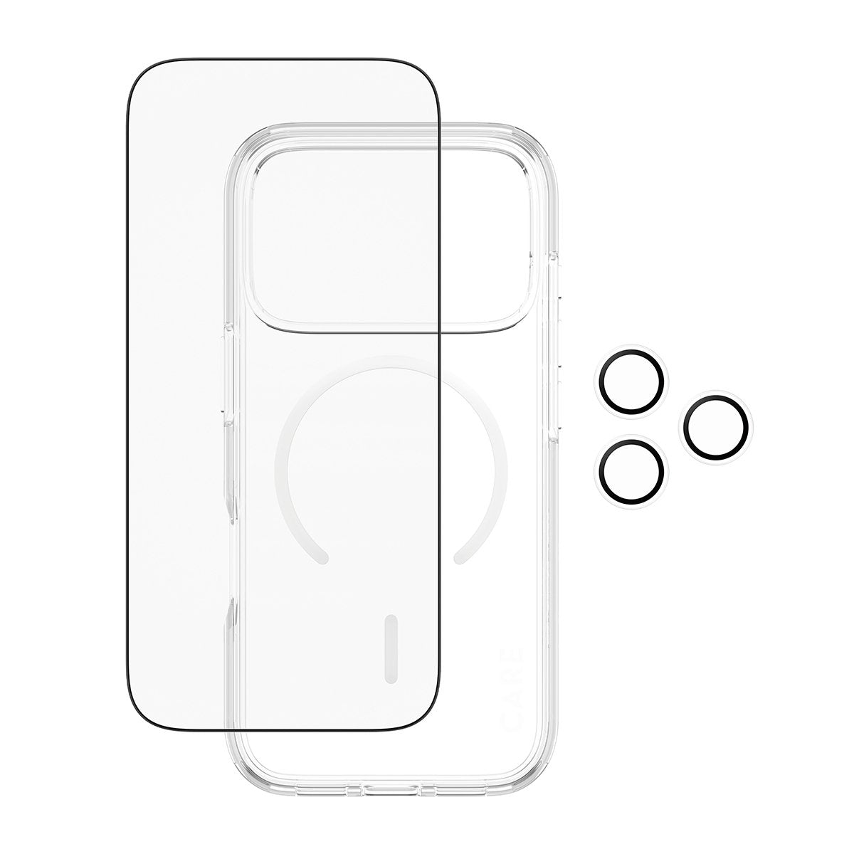 EAN 5715685027390 - PanzerGlass ® | CARE by ® 3-in-1 Flagship Explorer Bundle iPhone 17 Pro Protector de pantalla Apple 1 pie imagen 1