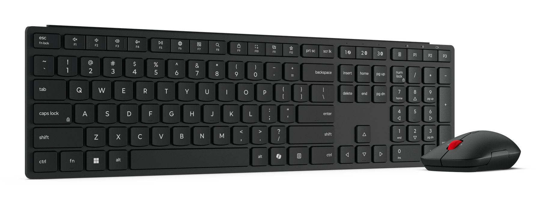 Lenovo Wireless Multi-Mode Pro Combo Keyboard And Mouse 6000 - Spanish