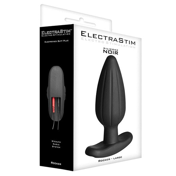 Electrastim - Silicone Plug Anal Rocker Butt Large
