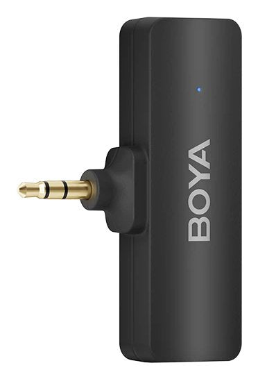 Boya Microphone Wireless By-V4 2.4ghz With 4 Transmitters And 1 Receiver (3.5mm Connector) Black Eu